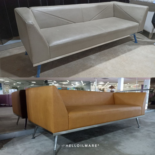 Sofa refurbishment - 2022 - Skin Factory - PT Unilever Indonesia TBK - Jababeka - Helloilmare